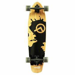 Quest Rorshack Bamboo Longboard Skateboard 