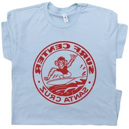 Santa Cruz Surf T Shirt Vintage Mens Womens Surfing Surfboar