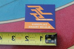 Trucks Ja Retro Reprint Skateboarding Sticker