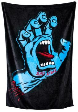 SANTA CRUZ Screaming Hand Blanket Plush blanket / Skateboard