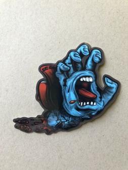 Santa Cruz Screaming Hand Sticker Skateboard, Surf