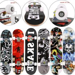 Skateboard, 31" x 8" Complete PRO Skateboard, 9 Layer Canadi