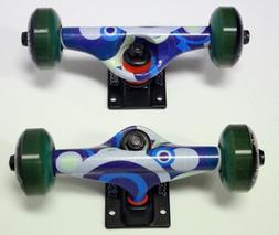 7.75 Trucks, 52mm Wheels, Abec 5 Bearings Combo Package Blue