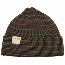 Beanie Toddler Fold Gray/purple Cap