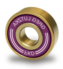 Bearings Greg Lutzka Pro Purple / Gold Skateboard Bearings