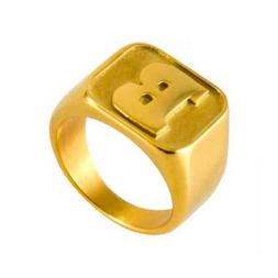 Capital B Ring Gold Xs S M L - New - Skate Free Post Reynold