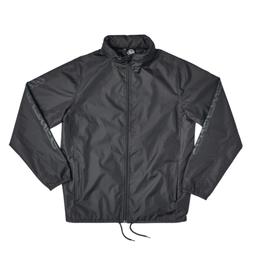 Coat Outline Strip Tonal Jacket Black