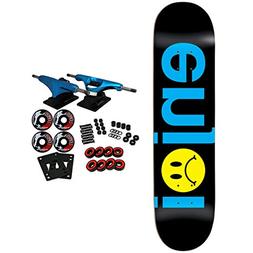 Complete Frowny Face No Brainer Black 8.0"