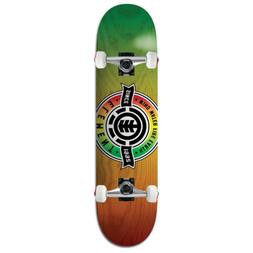 Complete Medallion Rasta 8.0" Raw Trucks Assembled