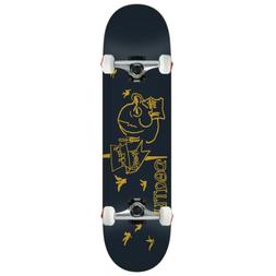 Complete Worrest Death 8.12" X 31.8" Raw Trucks Assembled