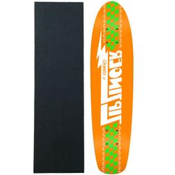 Cruiser Deck Zip Zinger Classic Orange 7.5" With Pro Grip