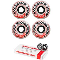 Cruiser Wheels Zip Zinger 80hd 56mm W/ Bones Swiss Bearings