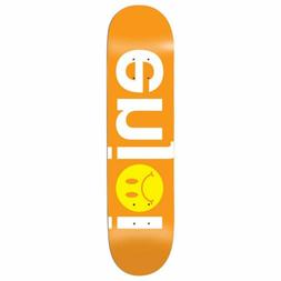 Deck Frowny Face No Brainer Orange 8.125"