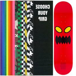 Deck Monster Face 8.0" With Griptape