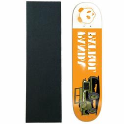 Deck Panda Patrol Orange 8.0" With Grip