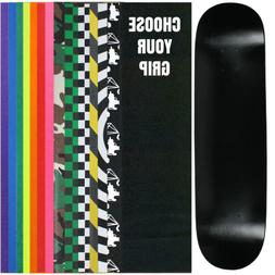 Deck Pro 7-ply Canadian Maple Dip Black With Griptape 7.5" -