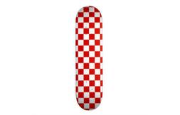Decks Checkered White Red Deck 7.5