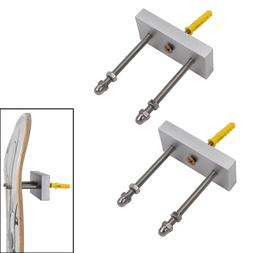 Floating Deck Display Wall Mount Holder Rack - Vertical - 2/