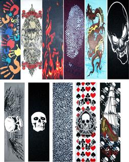Graphics Grip Tape 9" X 33" Multiple Designs To Choose