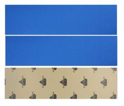 Grip Tape Blue 9" X 33" Griptape 3 Pack Of Sheets