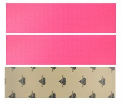 Grip Tape Pink 9" X 33" Griptape 3 Pack Of Sheets