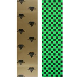 Grip Tape Sheet Green Checker
