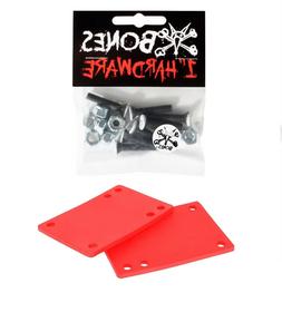 Hardware 1" + Cal 7 1/8" Red Riser Pad