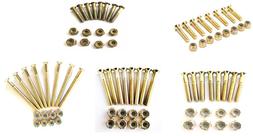 Hardware Screw Of 1" 1.25" 1.5" 2" Color Gold