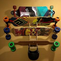 / Longboard Wall Hanging Display Rack By Raxofhhi.