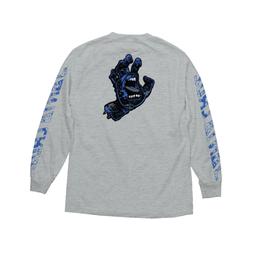 Longsleeve Shirt Hand Splatter Athletic Heather Mens