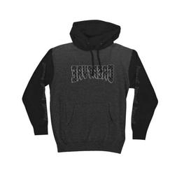 Pullover Hoody Logo Check Charcoal/heather Black