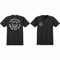 Shirt Live To Burn Bighead Black/white