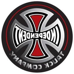 Sticker Foil Cross Black 3in Si