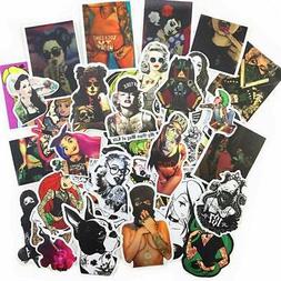Stickers For Adults Pack, Punk Hippie Sticker For Laptop Car