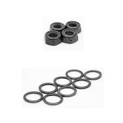 Truck Axle Washers  Nuts For Speed Bearing Performance