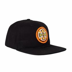 Truck Co Chroma Patch Snapback Mid Profile Black Hat Cap