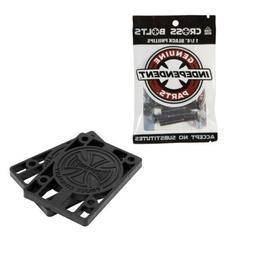 Truck Parts 1.25" Mounting Hardware + 1/4" Riser Pad Set