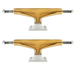 Trucks Aluminum Mirror Gold/raw 5.75 8.5" Axle - Set Of 2