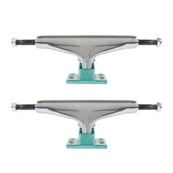 Trucks Aluminum Mirror Teal 5.25 8.0" Axle - Set Of 2