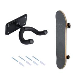 Wall Mount Longboard Storage Display Holder Buckle Guitar Ha