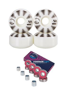 Wheels 52mm 100a Small Fast Trick Street + Bearings Set