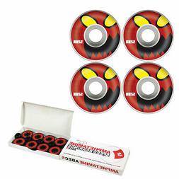 Wheels 52mm Monster Head With Amphetamine Bearings