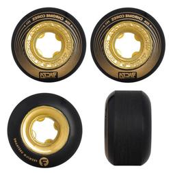Wheels Chrome Core 52mm 99a Black/gold