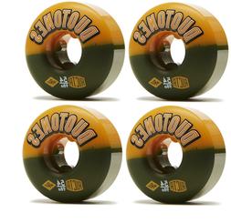 Wheels Duo Tones Orange Black 54mm Electros 98a
