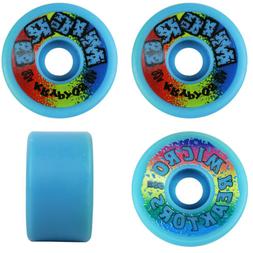 Wheels Nos Old School Micro Reaktor Blue 58mm 92a Vintage