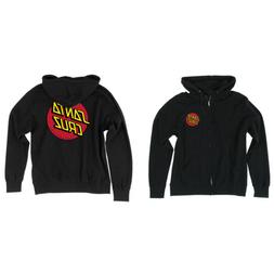 Zip Up Hoody Classic Dot Black