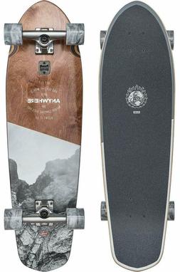 S Big Blazer 32" Longboard Skateboard Complete, Anywhere