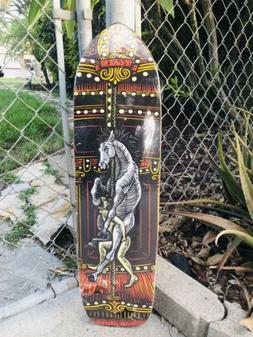 S Carousel Horse Skateboard Deck 8.6