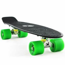 S Complete 22 Inch Mini Cruiser Retro Skateboard For Kids Bo