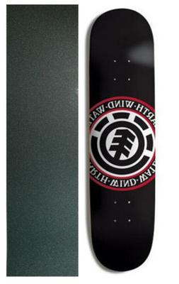 Deck Team Seal Black 7.75" Black Grip